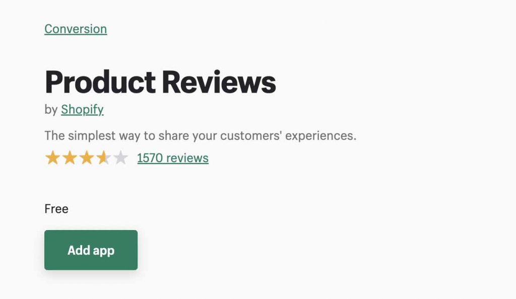 product reviews shopify app